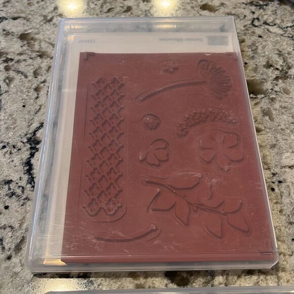 Stampin Up 4 Sets - Watercolor Wings, silhouettes, Smile, Wild about flowers - Picture 7 of 9